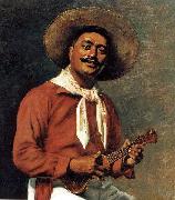 Hubert Vos Hawaiian Troubadour Germany oil painting artist